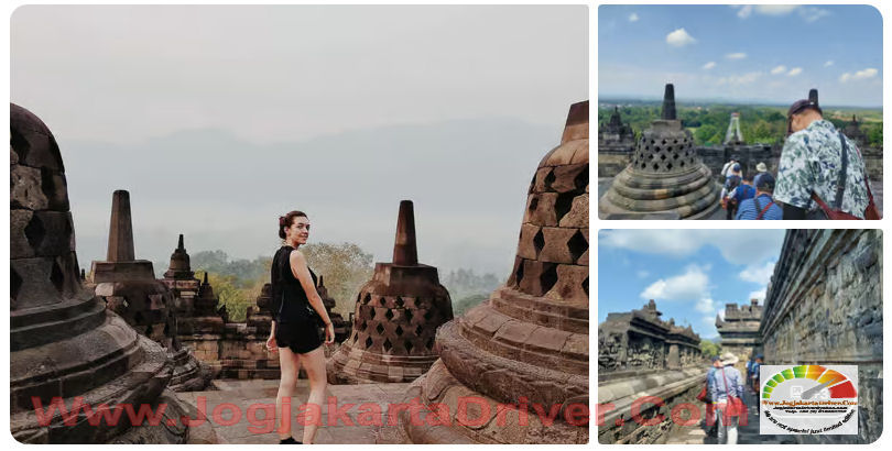 Borobudur temple view - introductory